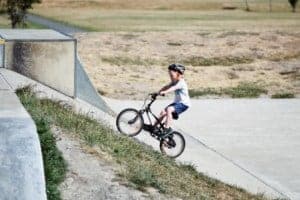 Boy Riding Bike