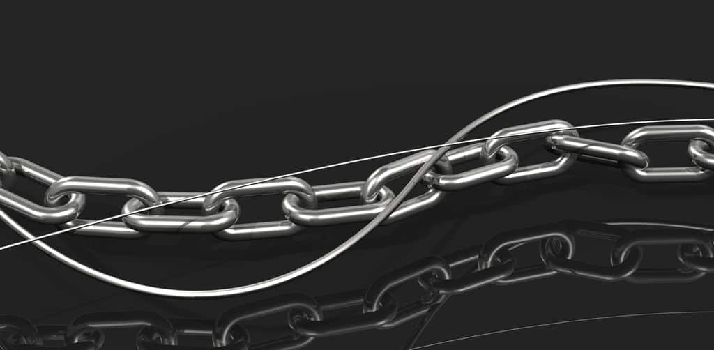 chain link background