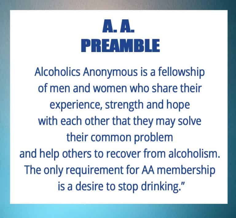 AA Preamble